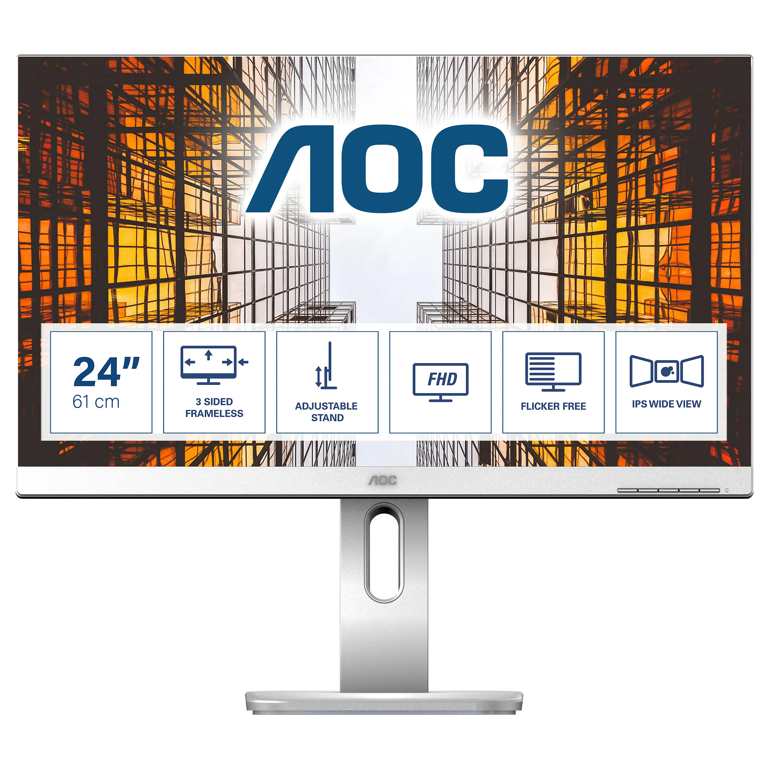AOC P1 X24P1/GR computer monitor Monitorius AOC P1 X24P1/GR