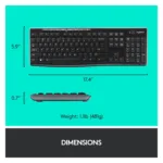 Klaviatūra Logitech MK270 (920-004534), vaizdas 13