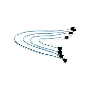 Supermicro 4 x Round SATA cable SATA kabelis Supermicro 4 x Round (CBL-0186L)