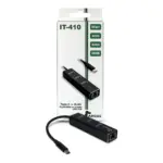 USB laidas ar adapteris Inter-Tech ARGUS IT-410 (88885440), vaizdas 2