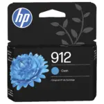 Rašalo kasetė HP 912 (3YL77AE#BGX), žydros spalvos