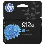 Rašalo kasetė HP 912XL High Yield (3YL81AE#BGX), žydros spalvos