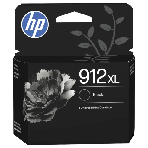 Rašalo kasetė HP 912XL High Yield (3YL84AE), juodos spalvos
