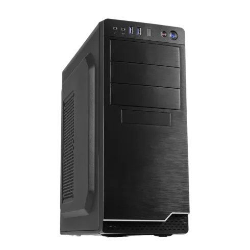 Inter-Tech IT-5916, Tower korpusas, juodas, ATX, micro ATX