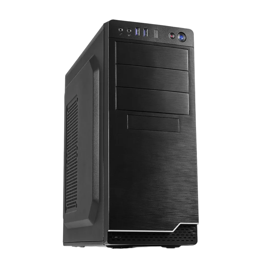Inter-Tech IT-5916 Inter-Tech IT-5916, Tower korpusas, juodas, ATX, micro ATX
