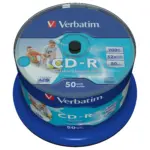 Garso įrangos priedas Verbatim CD-R AZO Wide Inkjet Printable no ID (43438), vaizdas 2