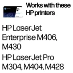 Tonerio kasetė HP 59A (CF259A), juodos spalvos, vaizdas 2