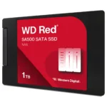 Western Digital Red WD SA500 SSD 1 TB, 2.5 colio, šoninis vaizdas