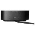 HP USB-C/A Universal Dock G2, vaizdas iš šono su ryšio prievadais