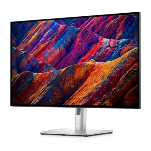 TFT 80cm/31,5” (3840×2160) Dell UltraSharp U3223QE 16:9 5ms IPS HDMI DisplayPort USB-C Hub VESA Pivot 4K Silver/Black (Atnaujinta)
