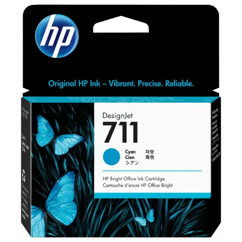 Spausdinimo galvutė HP 711 29-ml Cyan DesignJet Ink (CZ130A)