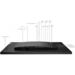 TFT 68,6cm /27″ (2560×1440) Lenovo ThinkVision P27h-30 4ms DP USB-C Black (Atnaujinta)