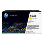 Tonerio kasetė HP 653A (CF322A), geltonos spalvos, vaizdas 2