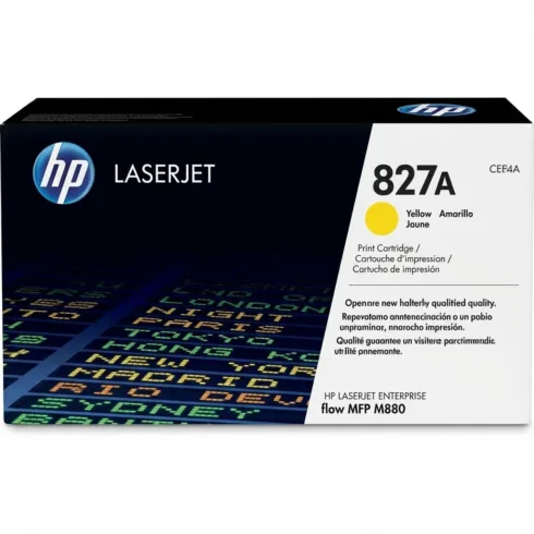 Spausdintuvo priedas HP 827A, CF302AC, geltonos spalvos