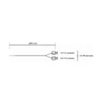 Be Quiet! CC-4420 – Stromkabel – 8-polig + 12V (4+4)