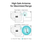 Tinklo įranga TP-Link Archer T2U Plus, vaizdas 6
