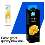 Spausdintuvo priedas HP 31 70ml Yellow Original Bottled Ink Cartridge for Smart TankSeries Printers (1VU28AE), vaizdas 13