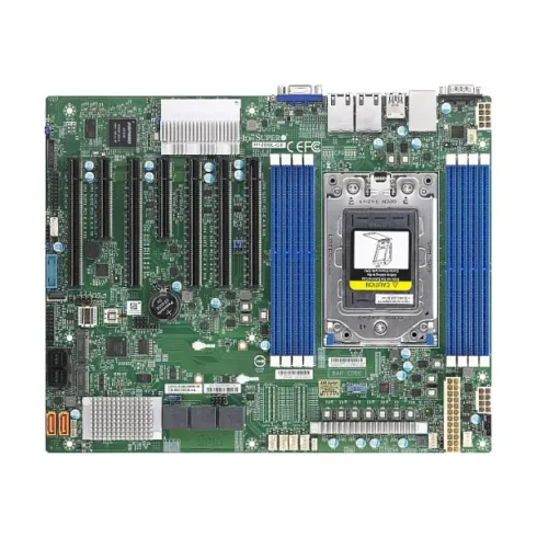 Supermicro MBD-H12SSL-CT, AMD E procesorius, Socket SP3