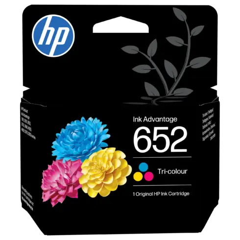 Rašalo kasetė HP 652 Tri-color Original Ink Advantage (F6V24AE#BHK)