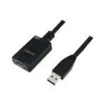 USB kabelis LogiLink 5.0m USB 3.0 M/F (UA0127)
