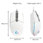Pelė Logitech G 910-005797, vaizdas 7