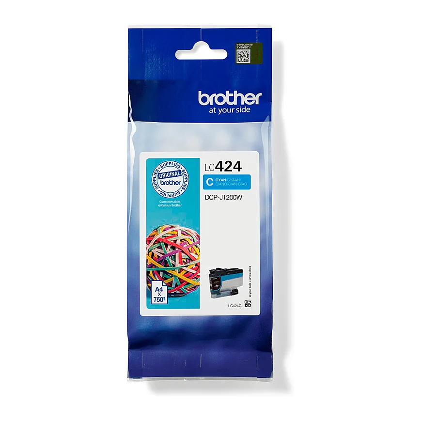 Brother LC424C ink cartridge Rašalo kasetė Brother LC424C