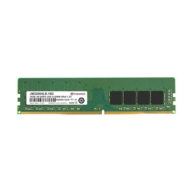 Transcend JetRam JM3200HLB-16G memory module Operatyviosios atminties modulis Transcend JetRam JM3200HLB-16G