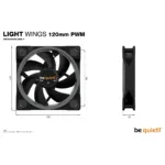 be quiet! Light Wings | 120mm PWM Triple Pack