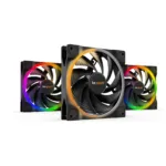 be quiet! Light Wings 140mm PWM ventiliatoriai, 2200 RPM, 3 vnt