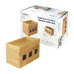 Laidas ar adapteris LogiLink KAB0076 - Logitech Kabelbox aus Bambus, vaizdas 10