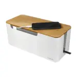 Laidas ar adapteris LogiLink KAB0075 - Logitech Kabelbox mit Bambus-Deckel, vaizdas 4