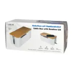 Laidas ar adapteris LogiLink KAB0075 - Logitech Kabelbox mit Bambus-Deckel, vaizdas 8