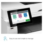 HP Color LaserJet Enterprise MFP M480f, spausdintuvas iš šono