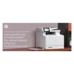 Spausdintuvas HP Color LaserJet Enterprise MFP M480f, matomas iš šono