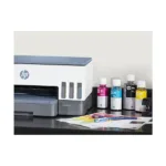 HP Smart Tank 7005 spausdintuvo priekinis vaizdas su valdymo panele