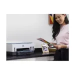 HP Smart Tank 7005 spausdintuvo priekinis vaizdas su valdymo panele