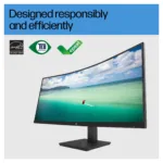 HP P34hc G4 WQHD USB-C Curved Monitor computer monitor