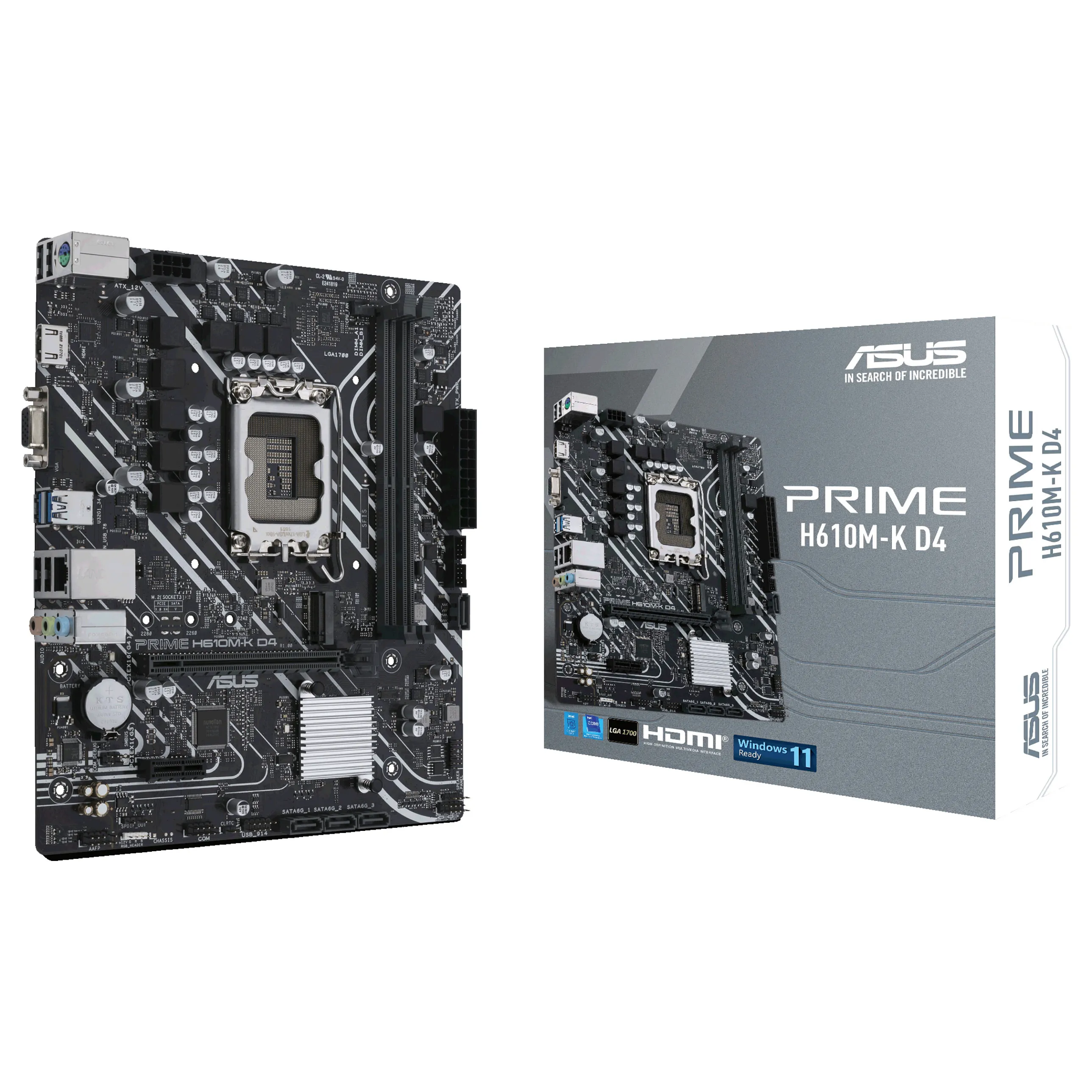 ASUS PRIME H610M-K D4 ASUS PRIME H610M-K D4