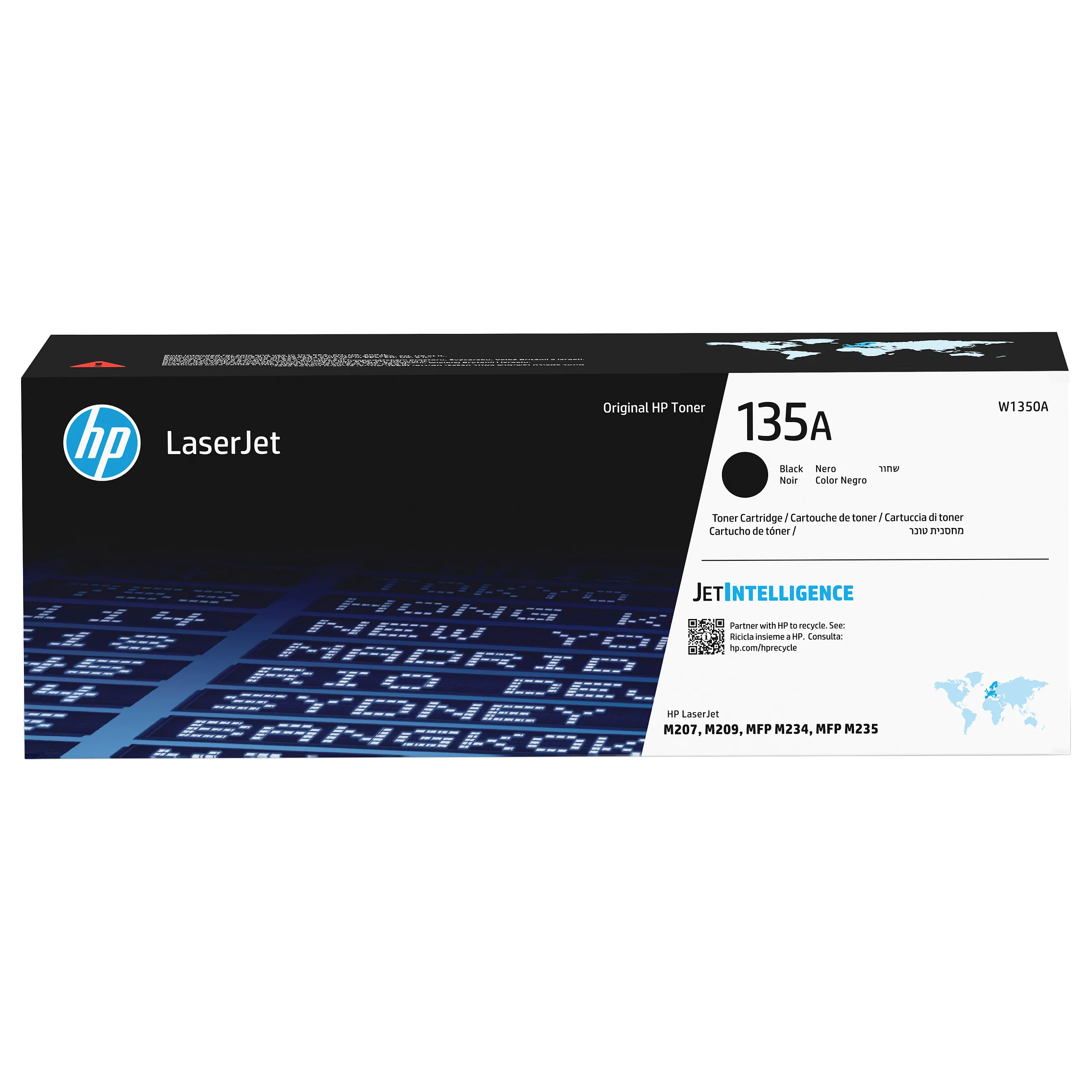 HP LaserJet 135A Black Original toner cartridge Tonerio kasetė HP LaserJet 135A (W1350A), juodos spalvos