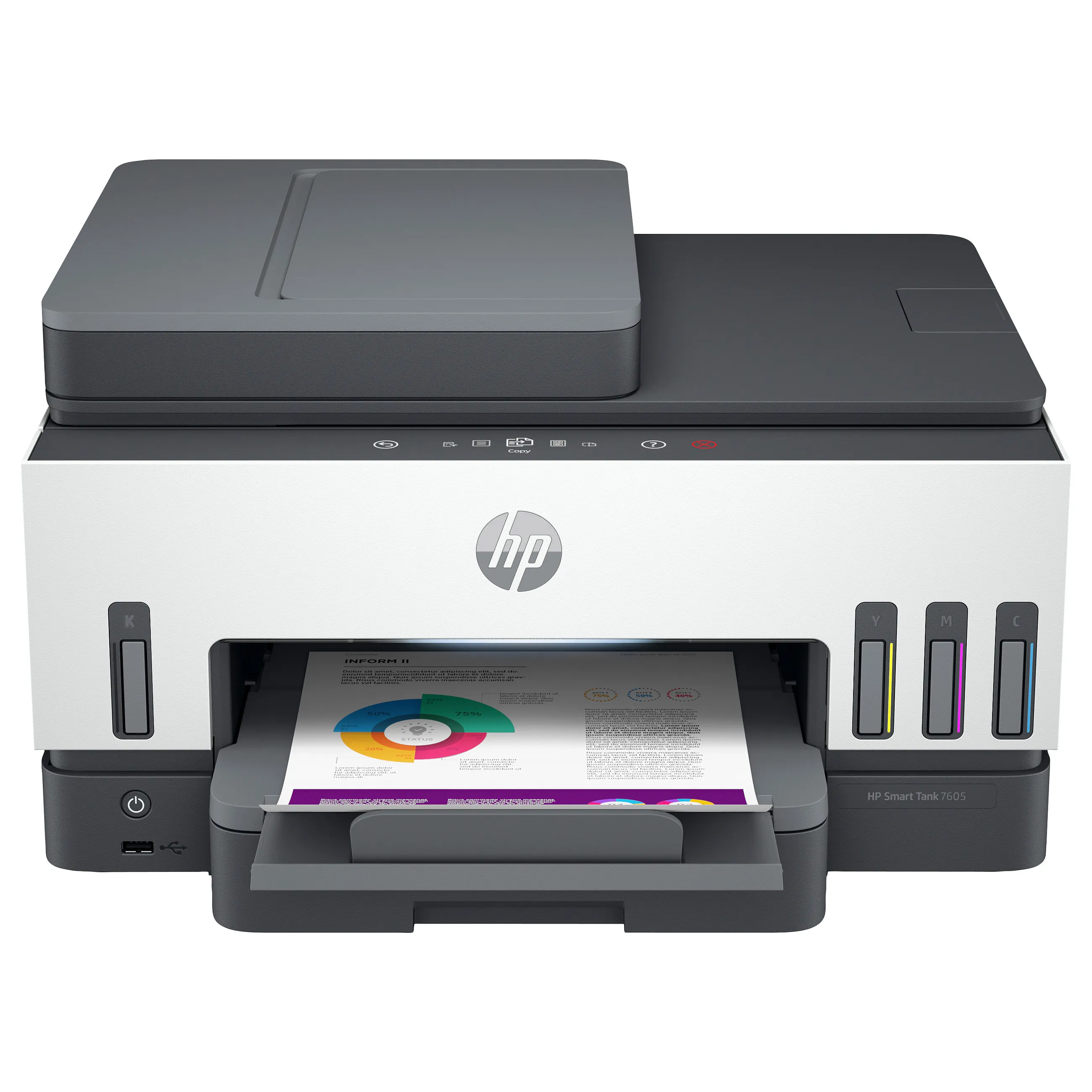 HP Smart Tank 7605 All-in-One Printer Spausdintuvas HP Smart Tank 7605 All-in-One Printer (28C02A#BHC)