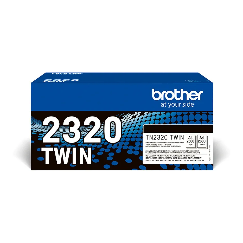 Brother TN-2320TWIN toner cartridge Brother TN-2320TWIN toner cartridge