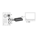 Vaizdo adapteris DeLOCK 62597, vaizdas 2