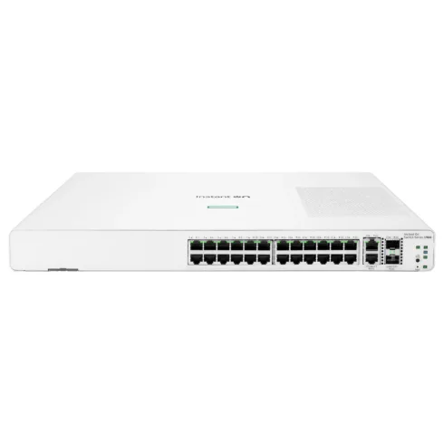 HPE Aruba Networking Networking Instant On Switch 24p Gigabit 2p 10GBT 2p SFP+ 1960