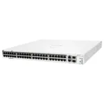 HPE Aruba Networking Networking Instant On Switch 40p Gigabit CL4 8p Gigabit CL6 PoE 2p 10GBT 2p SFP+ 600W 1960