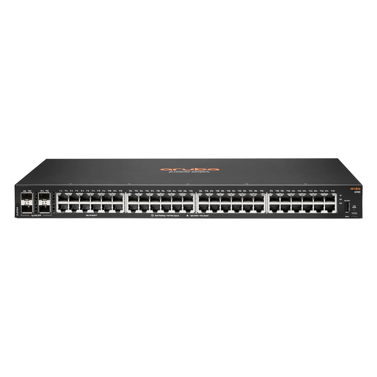 HPE Aruba Networking CX 6100 48G 4SFP+ Switch HPE Aruba Networking CX 6100 48G 4SFP+ Switch