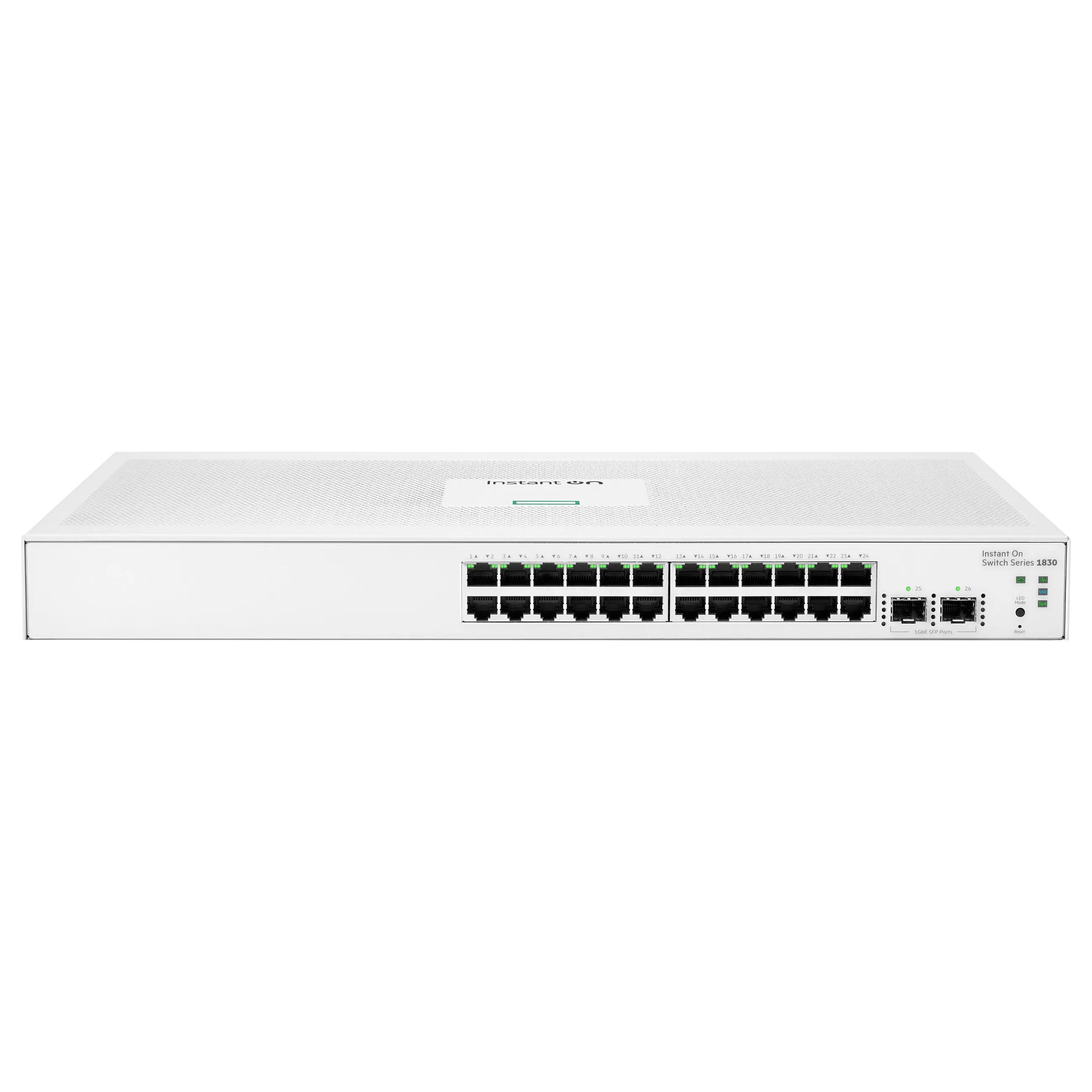 24+2P HP Enterprise Aruba Instant On 1830 24G Switch HPE Aruba Networking Networking Instant On Switch 24p Gigabit 2p SFP 1830