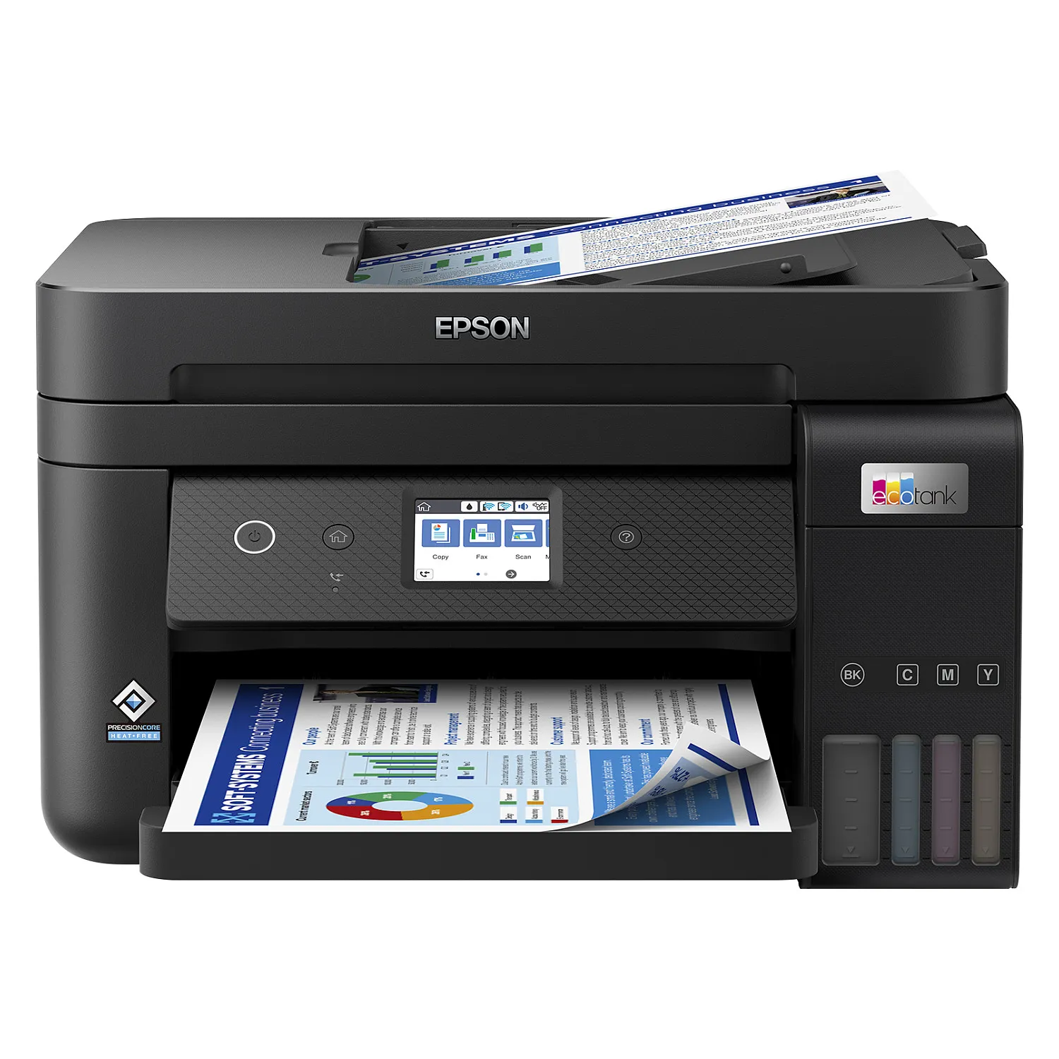 T Epson EcoTank ET-4850 Tinte-Multifunktionsdrucker 4in1 A4 LAN WiFi ADF Duplex Epson EcoTank ET-4850