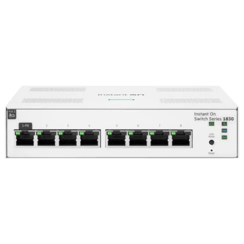 HPE Aruba Networking Networking Instant On Switch 8p Gigabit 1830