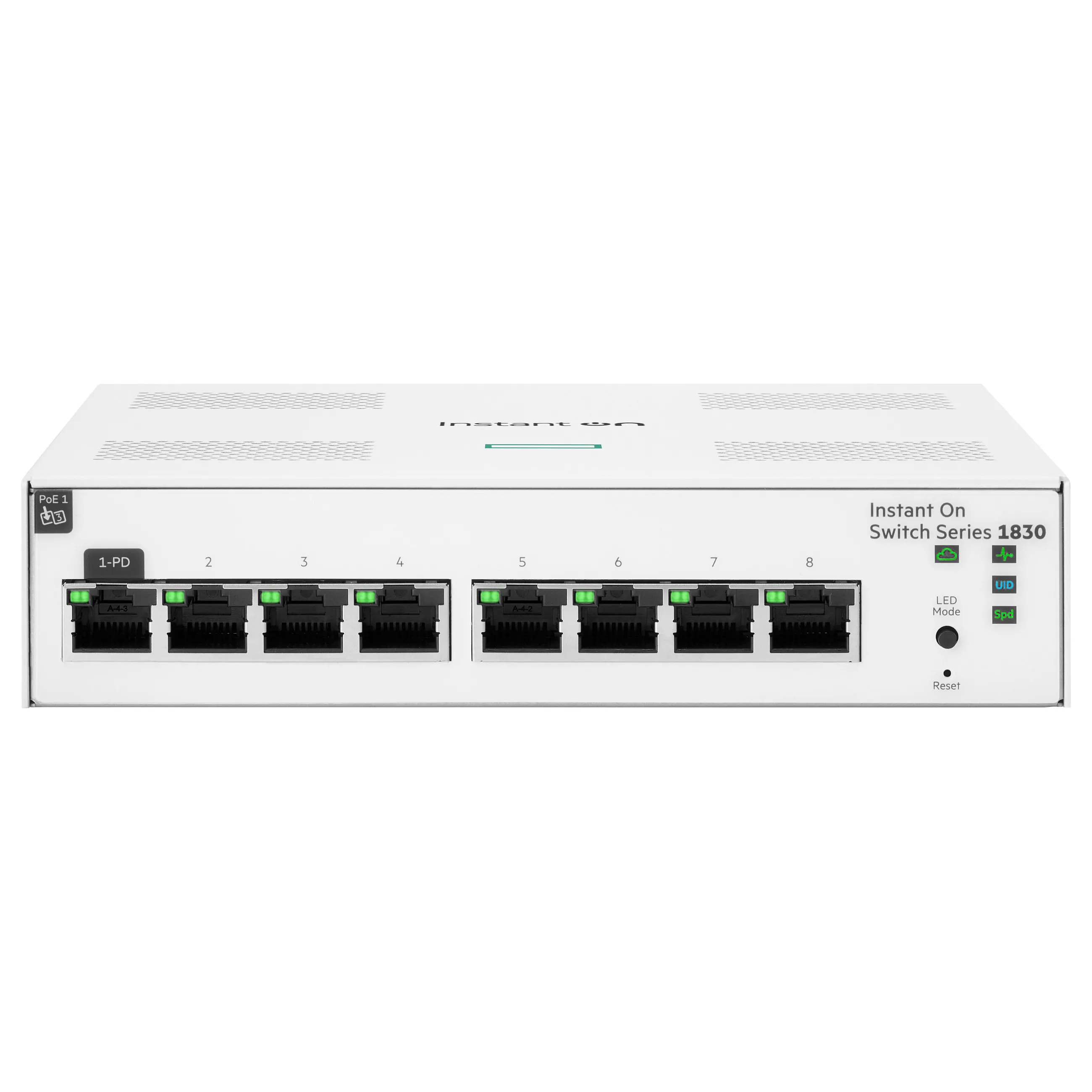 8P HP Enterprise Aruba Instant On 1830 Switch HPE Aruba Networking Networking Instant On Switch 8p Gigabit 1830