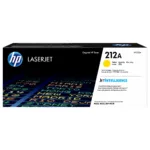 Tonerio kasetė HP 212A (W2122A), geltonos spalvos